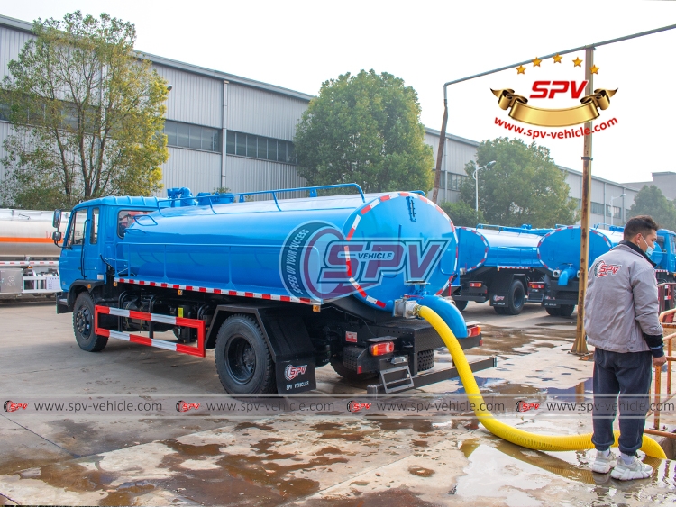 10,000 Litres Sewage Vacuum Truck Dongfeng - Suction 10,000 Litres Sewage Vacuum Truck Dongfeng - Suction